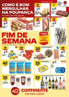 Pré-visualização Continente - Fim de Semana válido de 01.08.2025