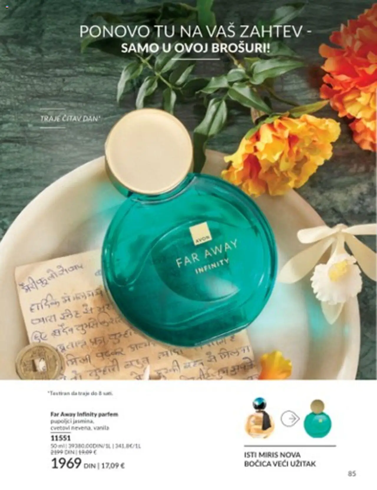 AVON katalog - važi od 01.08.2025 | Strana: 85 | Proizvode: Miris, Parfem
