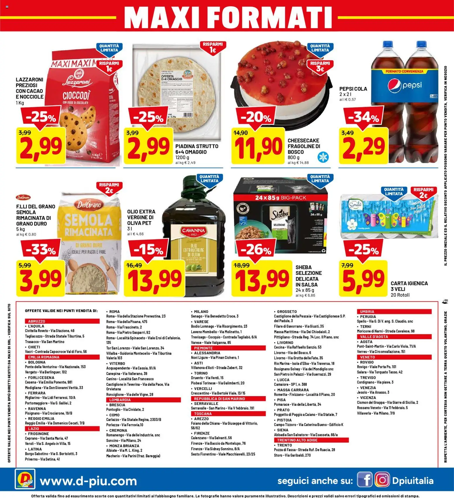 Volantino D Più del 26.01.2026 | Pagina: 20 | Prodotti: Olio, Nocciole, Olio extra vergine, Terra