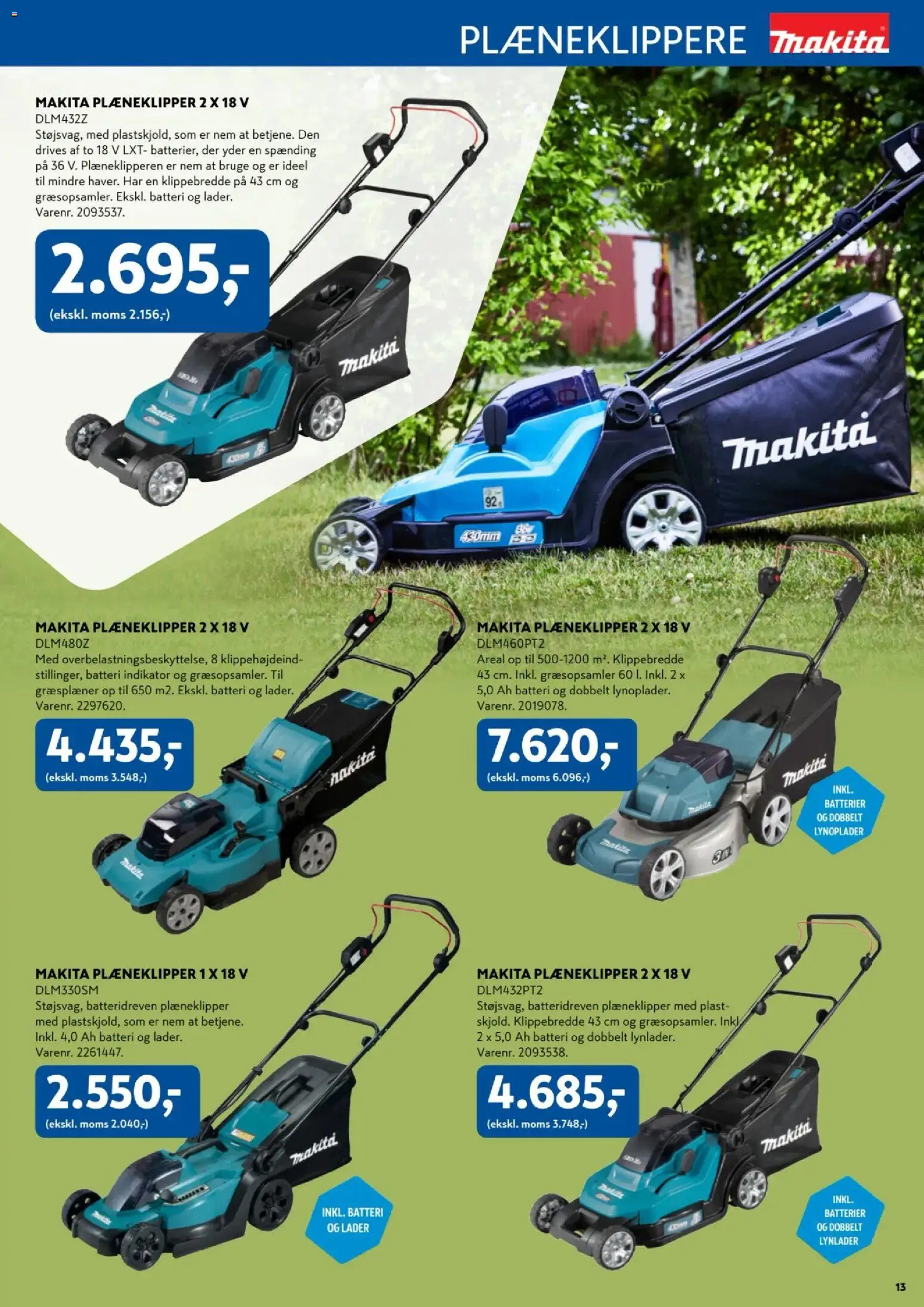 Davidsen tilbudsavis – gyldig fra 08.04.2025 | Side: 13 | Produkter: Batterier, Søm, Batteri