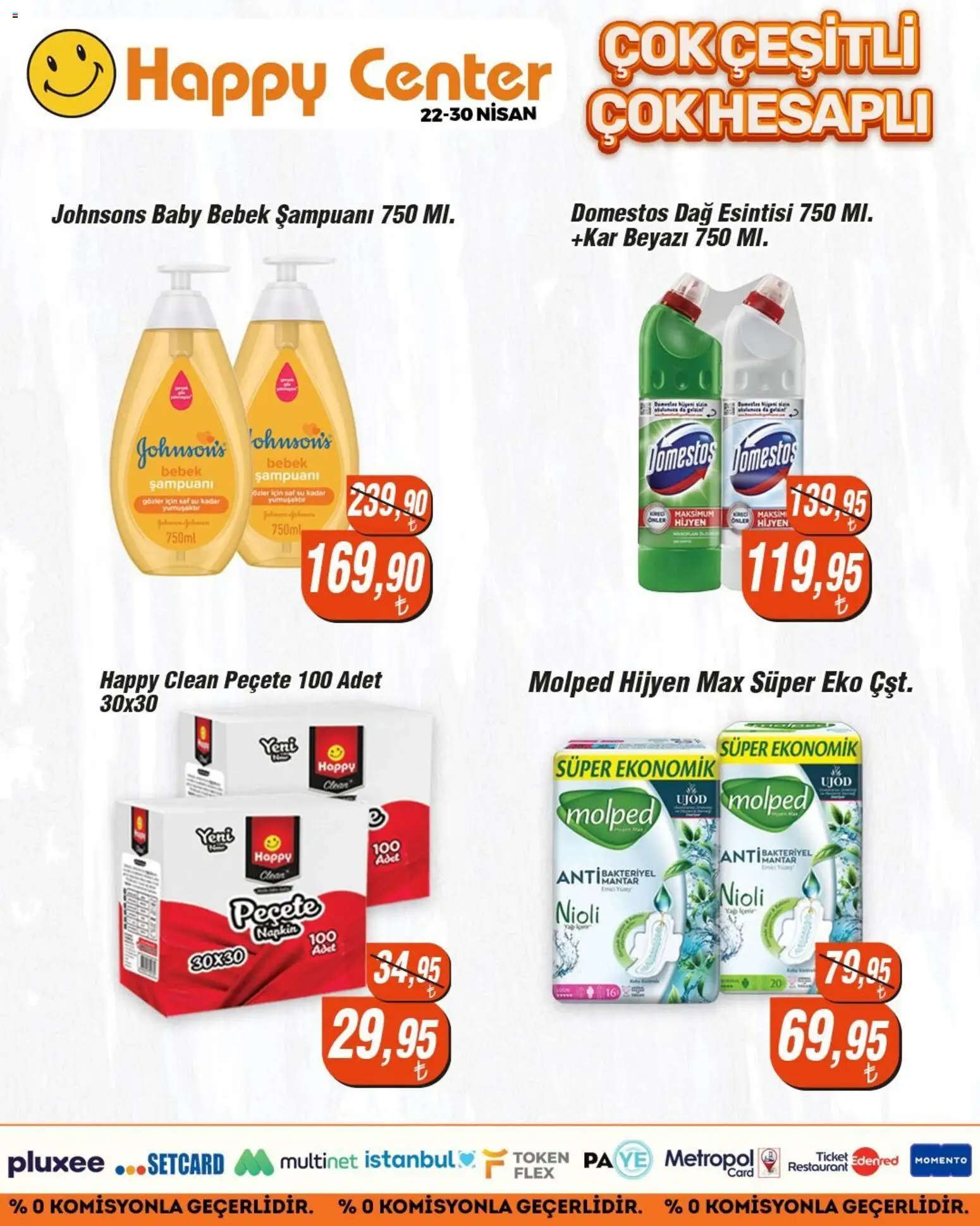 Happy Center Katalog - 22.04.2026 tarihinden itibaren geçerlidir | Sayfa: 5 | Ürünler: Su, Mantar