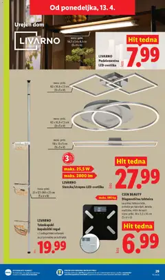 Lidl katalog akcije – veljaven od 09.04.2026 | Stran: 57 | Izdelki: Regal, Tehtnica