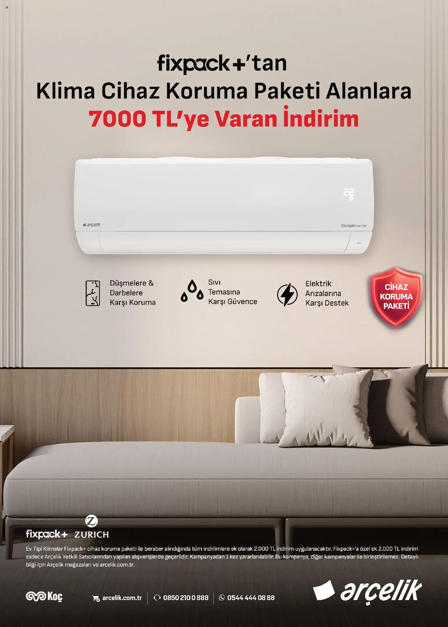 Arçelik - İklimlendirme Kataloğu - 16.03.2026 tarihinden itibaren geçerlidir | Sayfa: 39 | Ürünler: Klima