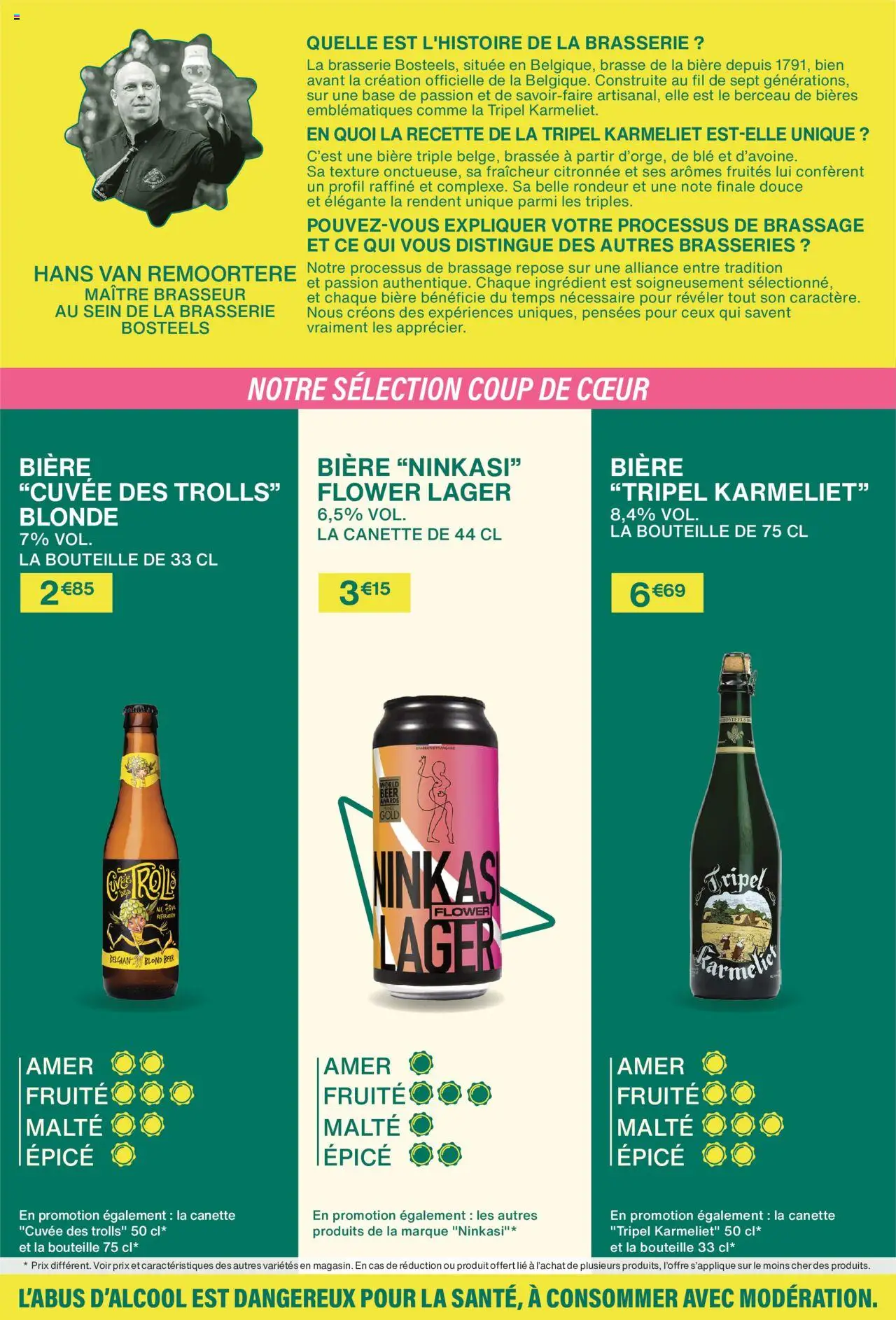 {H1} | Page: 5 | Produits: Brasseur, Base, Bière, Berceau