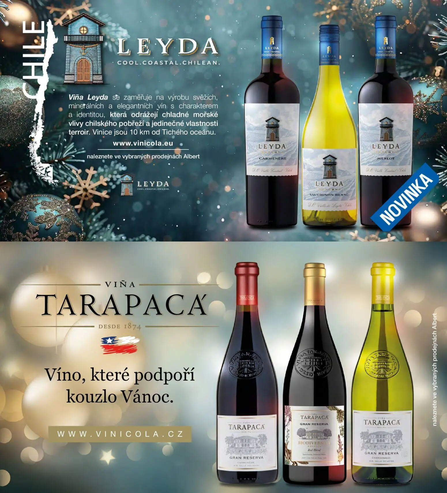 Albert magazín od 01.12.2025 | Strana: 75 | Produkty: Tarapaca, Merlot