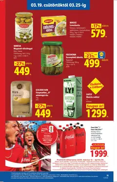 Lidl akciós újság - amely érvényes a következő dátumtól: 19.03.2026 | Oldal: 11