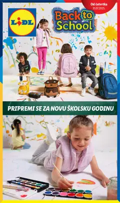 Katalog Back to School Lidl - Pregled kataloga iz trgovine Lidl, vrijedi od 28.07.2025