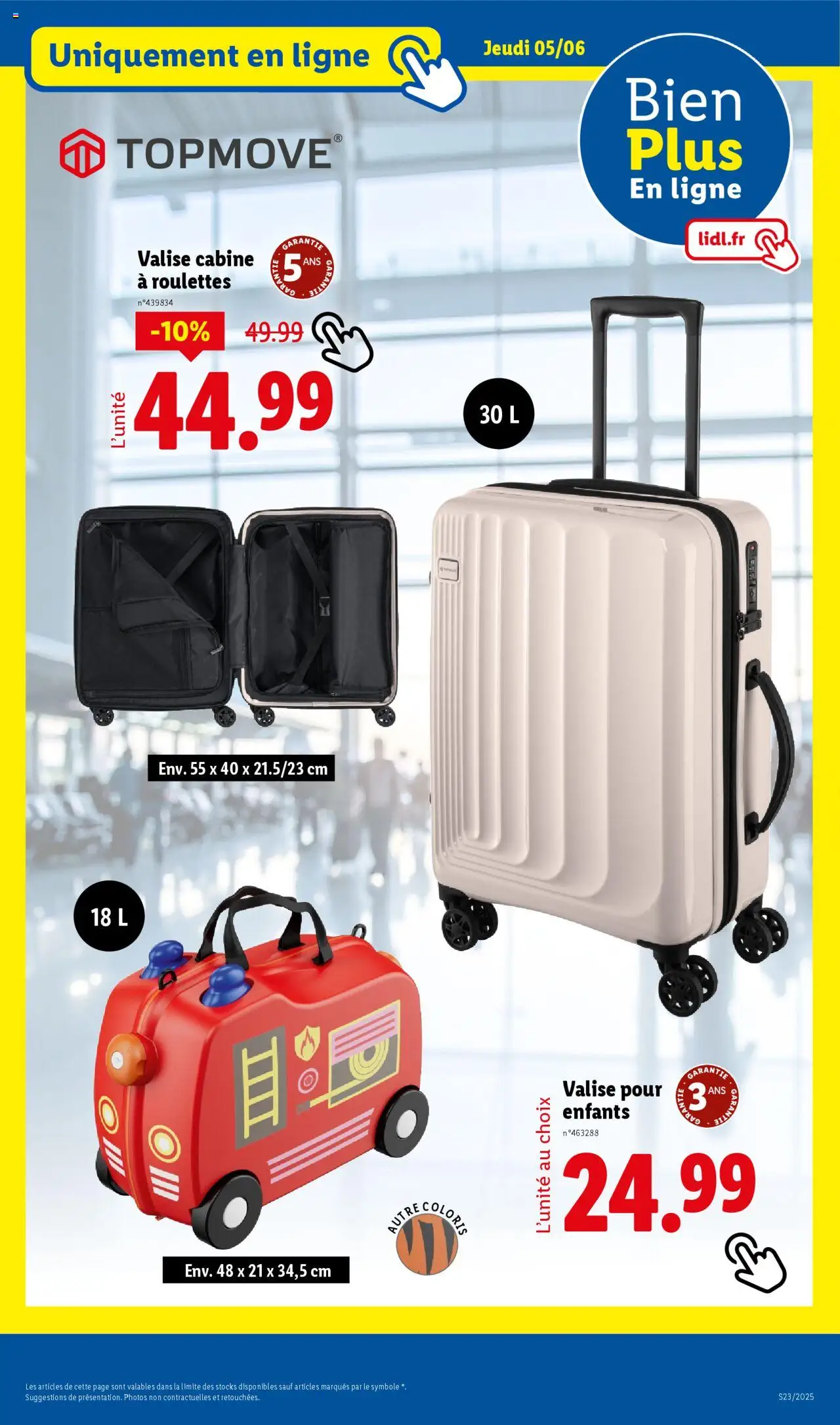  | Page: 19 | Produits: Valise cabine, Valise
