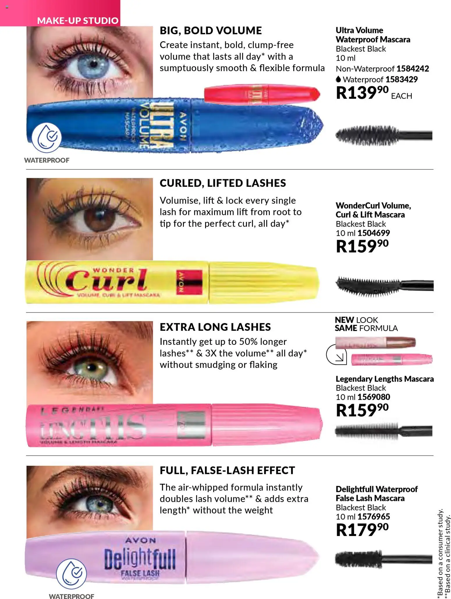 New Avon catalogue – valid from 01.12.2025 | Page: 64 | Products: Lock, Mascara