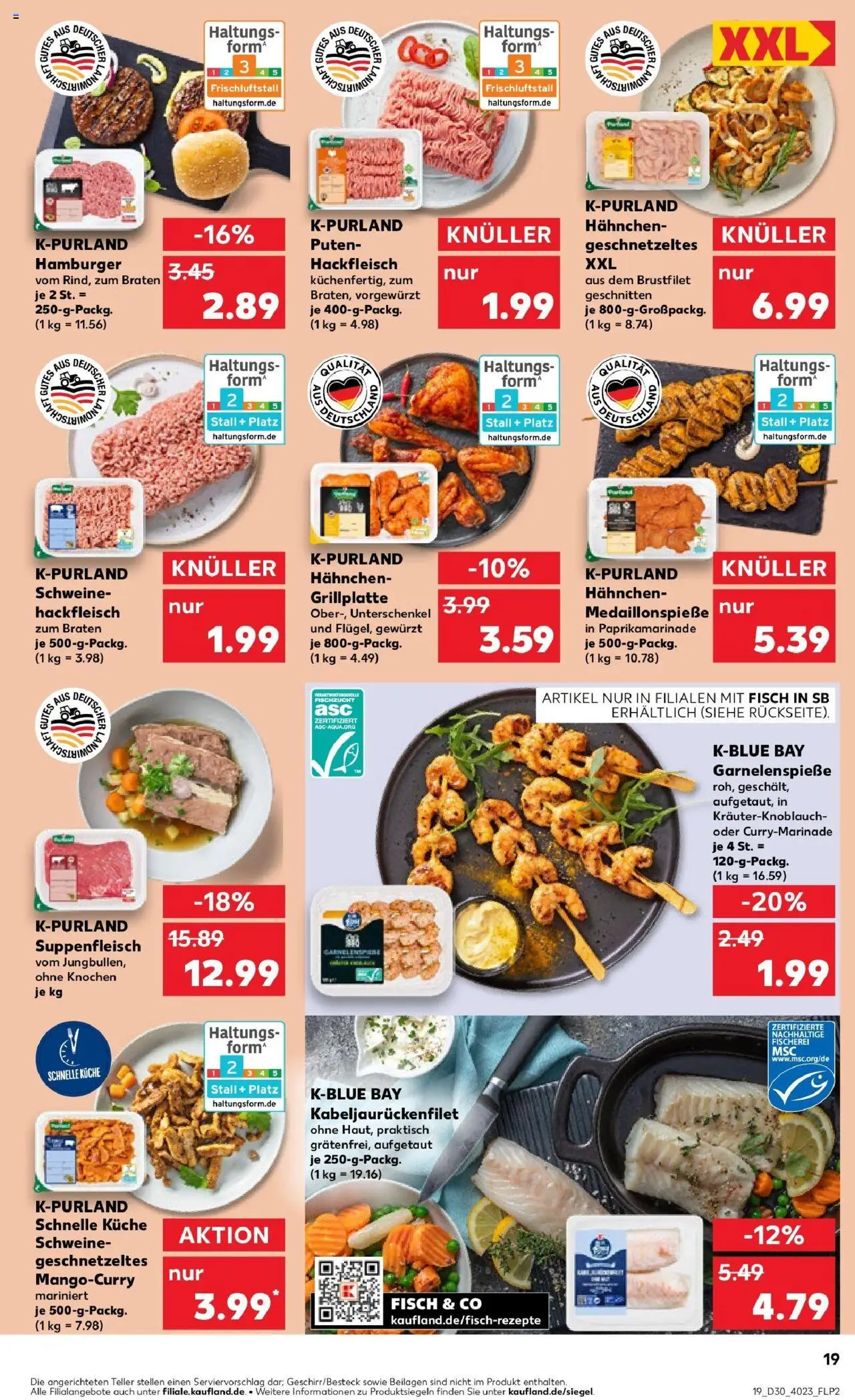 Kaufland prospekt Eisenhüttenstadt	 - gültig ab dem 24.07.2025 | Seite: 19 | Produkte: Grill, Hahnchen, Küche, Suppenfleisch