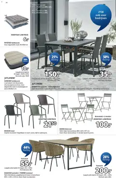 JYSK folder - Voorbeeld van een folder van JYSK, geldig van 03.03.2026 | Pagina: 14 | Producten: Kussen, Tafel, Stoel