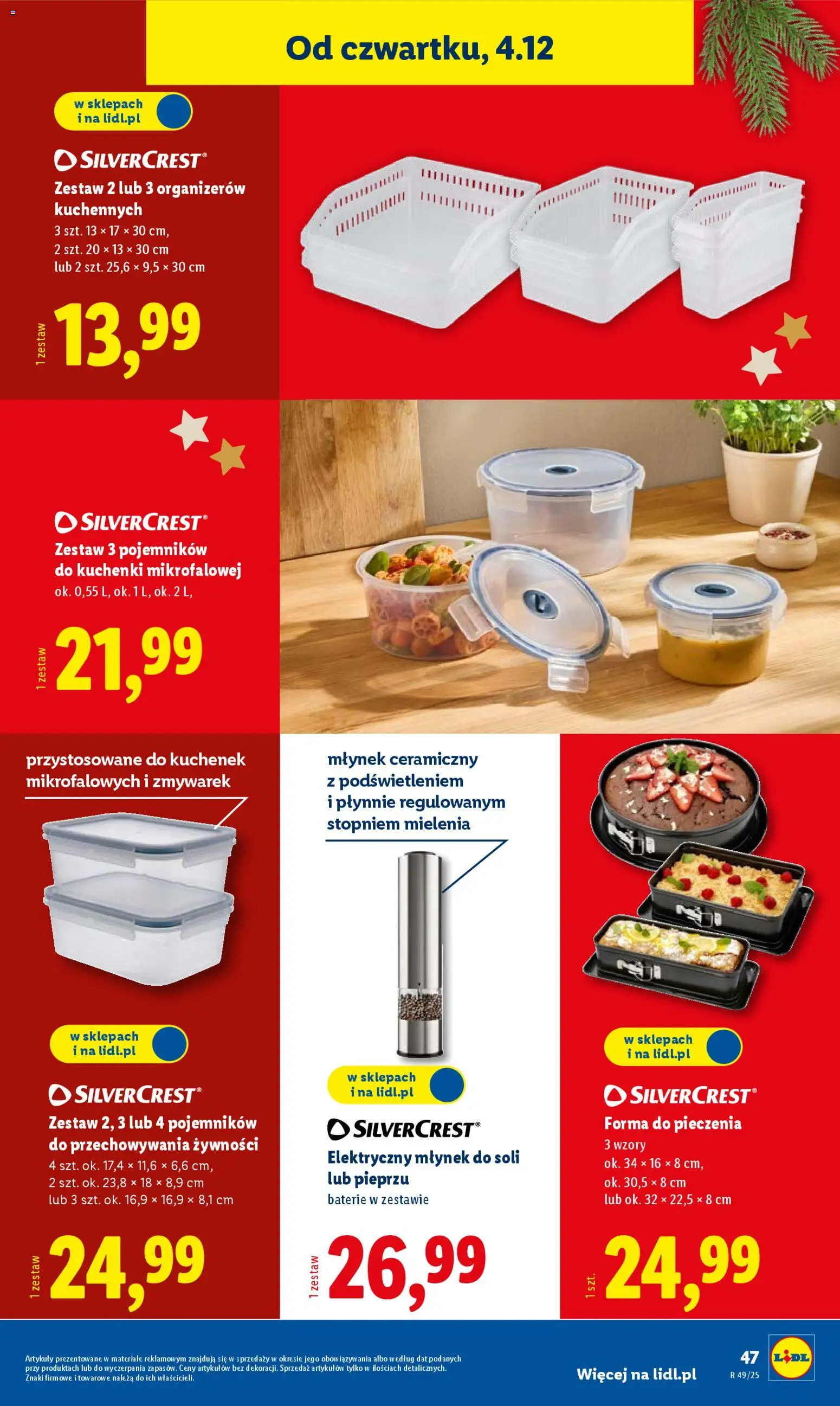 Lidl Gazetka - Cyber Monday od 01.12.2025 | Strona: 53 | Produkty: Baterie, Młynek