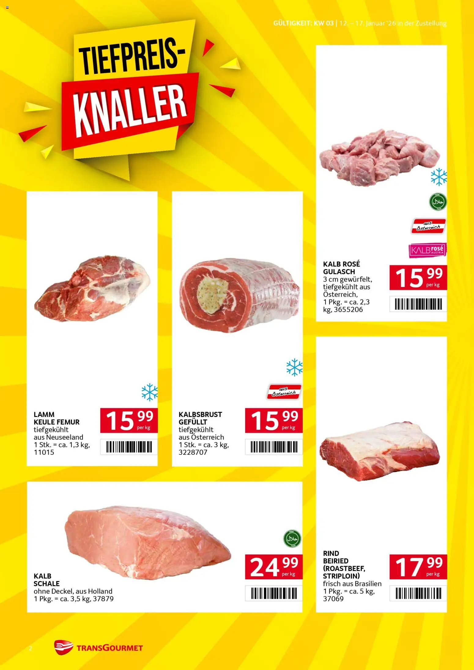 Transgourmet Zustellaktion gültig ab 12.01.2026 | Seite: 2