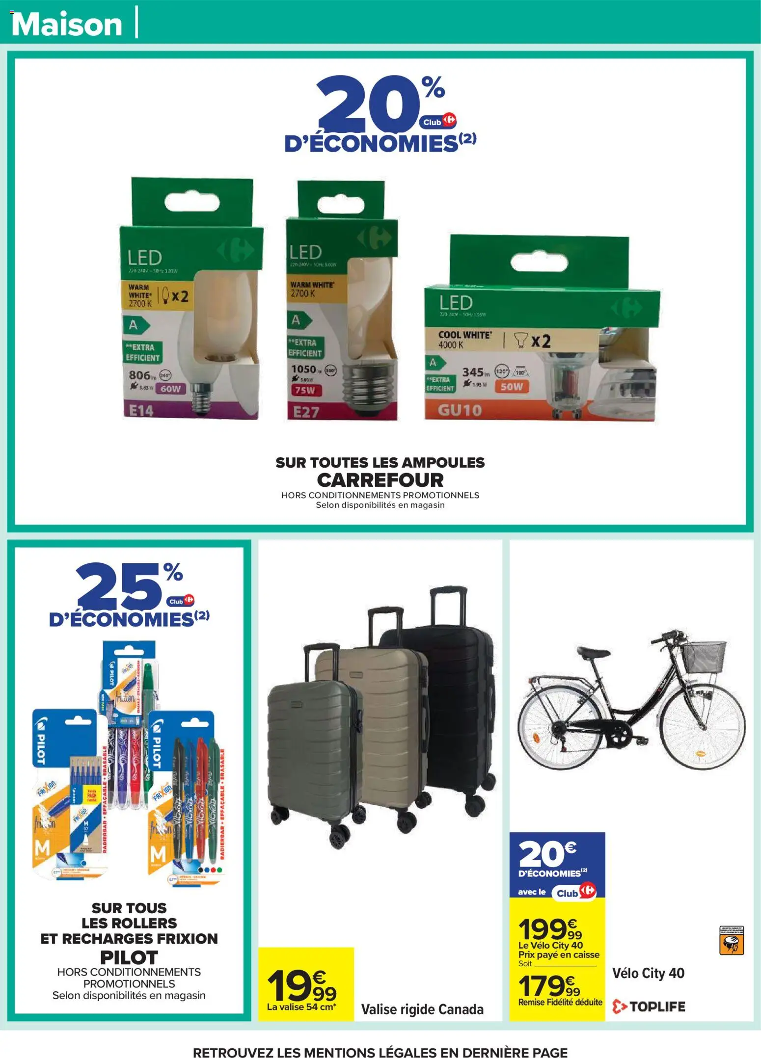 {H1} | Page: 80 | Produits: Vélo, Rollers, Valise