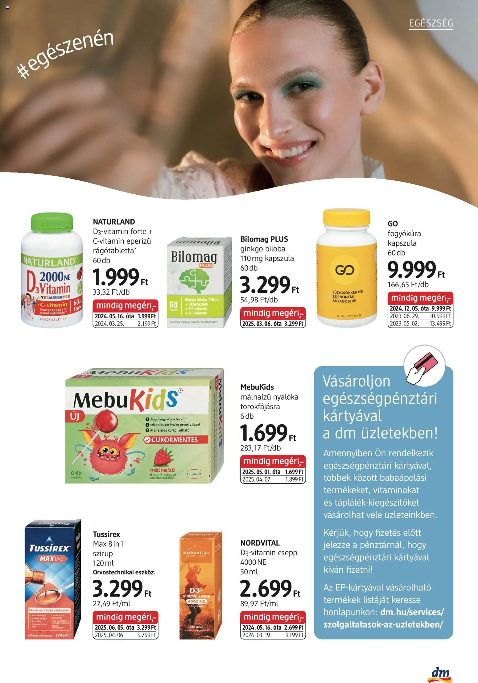 DM Drogerie Markt akciós ujság - amely érvényes a következő dátumtól: 13.11.2025 | Oldal: 19 | Termékek: Vitamin d, Nyalóka, Ginkgo biloba