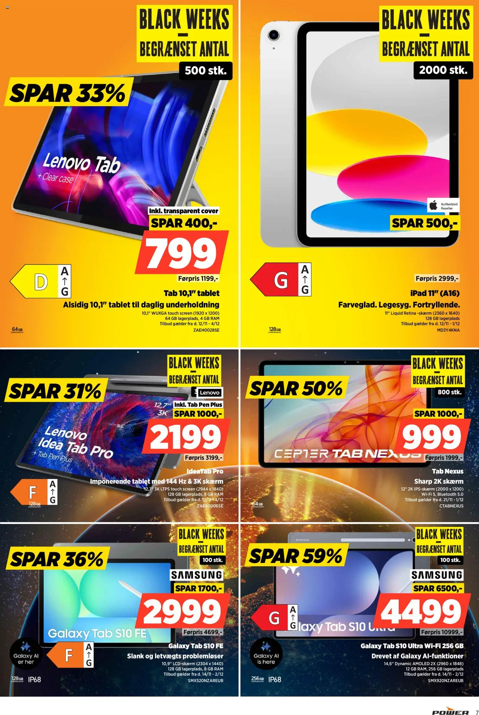 Power tilbudsavis – gyldig fra 28.11.2025 | Side: 7 | Produkter: RAM, Case, Skærm, Is