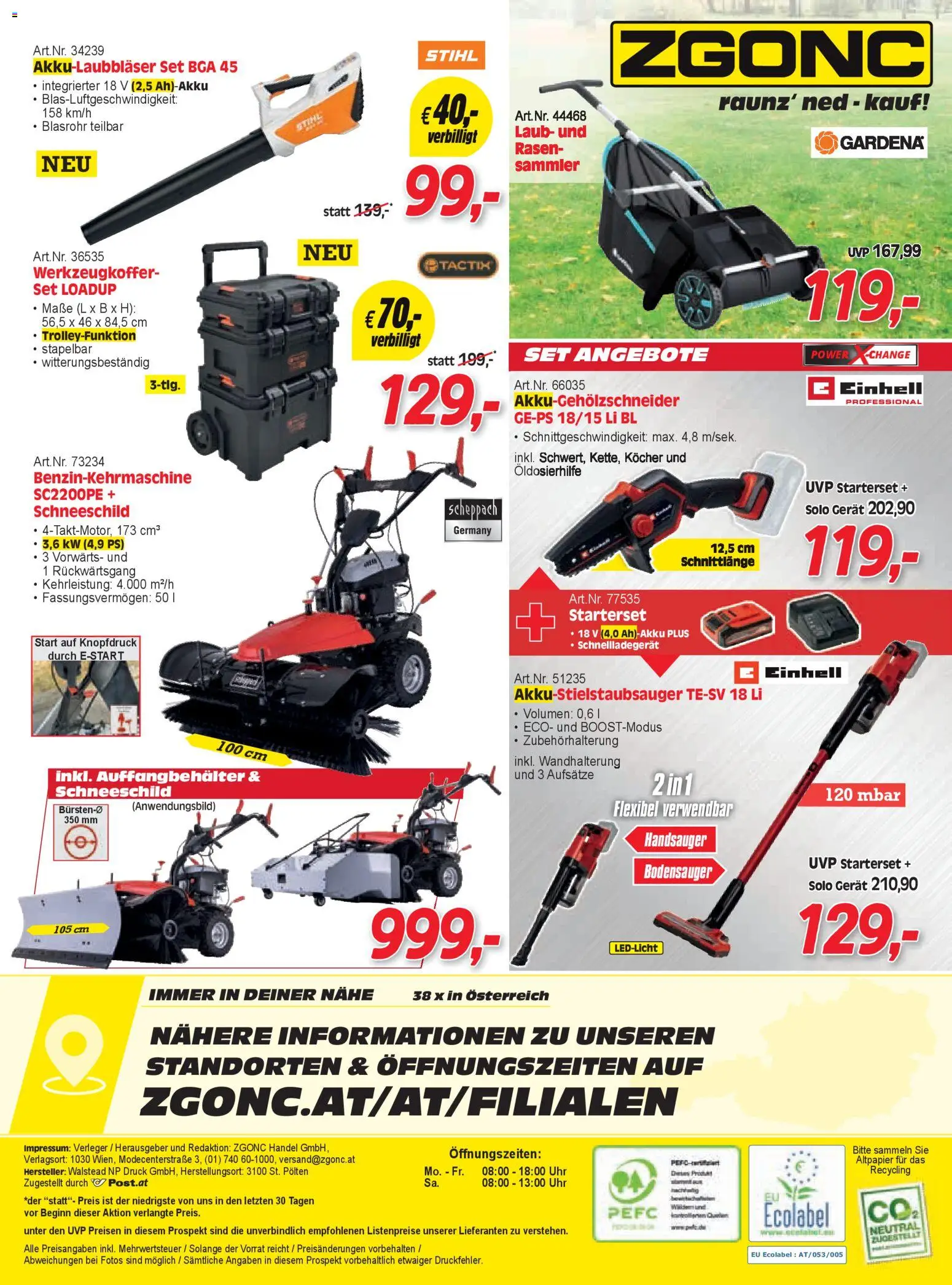 Zgonc Flugblatt März I 2026 gültig ab 01.03.2026 | Seite: 24 | Produkte: Uhr, Kocher