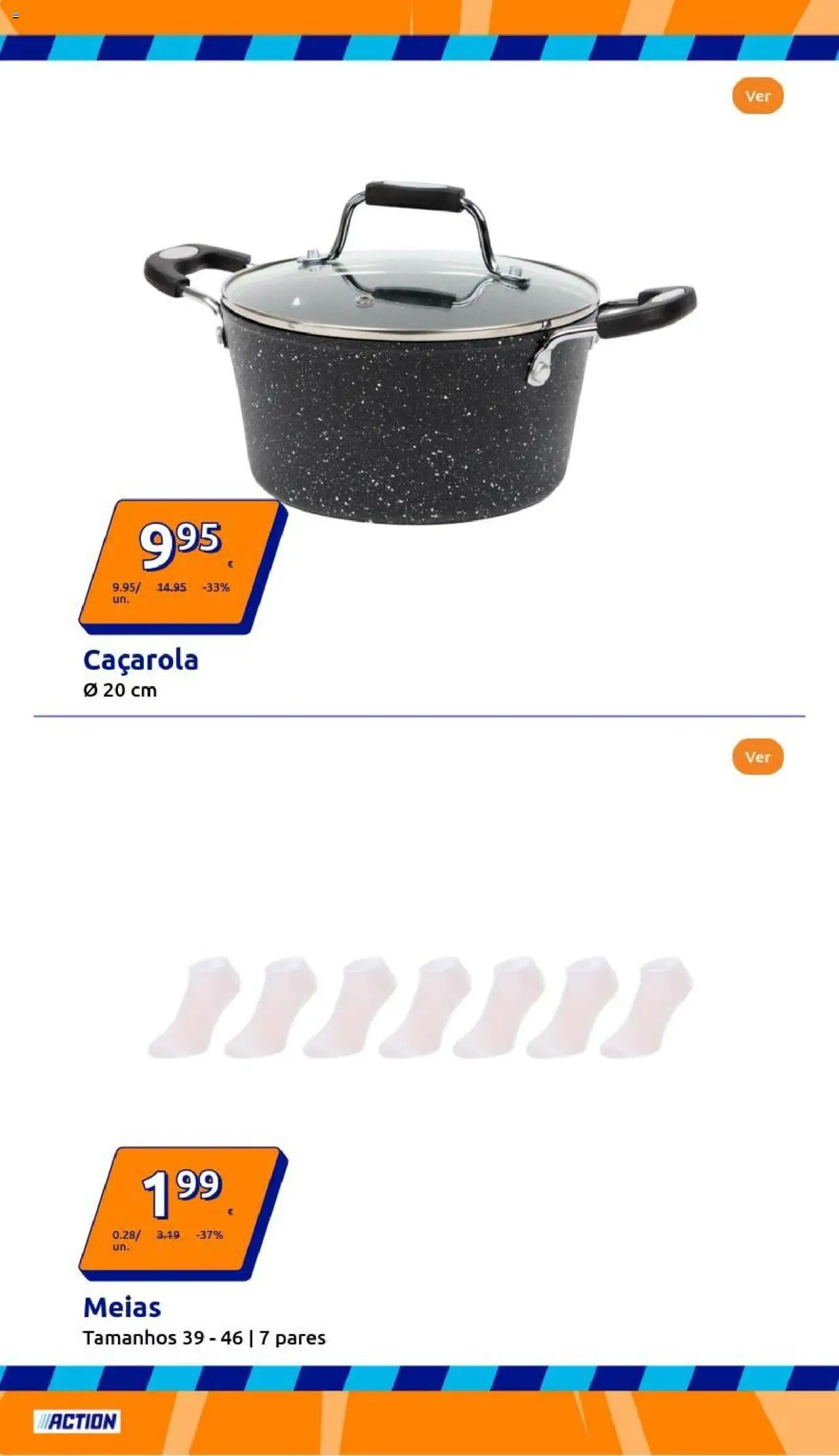 Action - Action PT week 37 2025 │ válido de 10.09.2025 | Página: 16 | Produtos: Meias