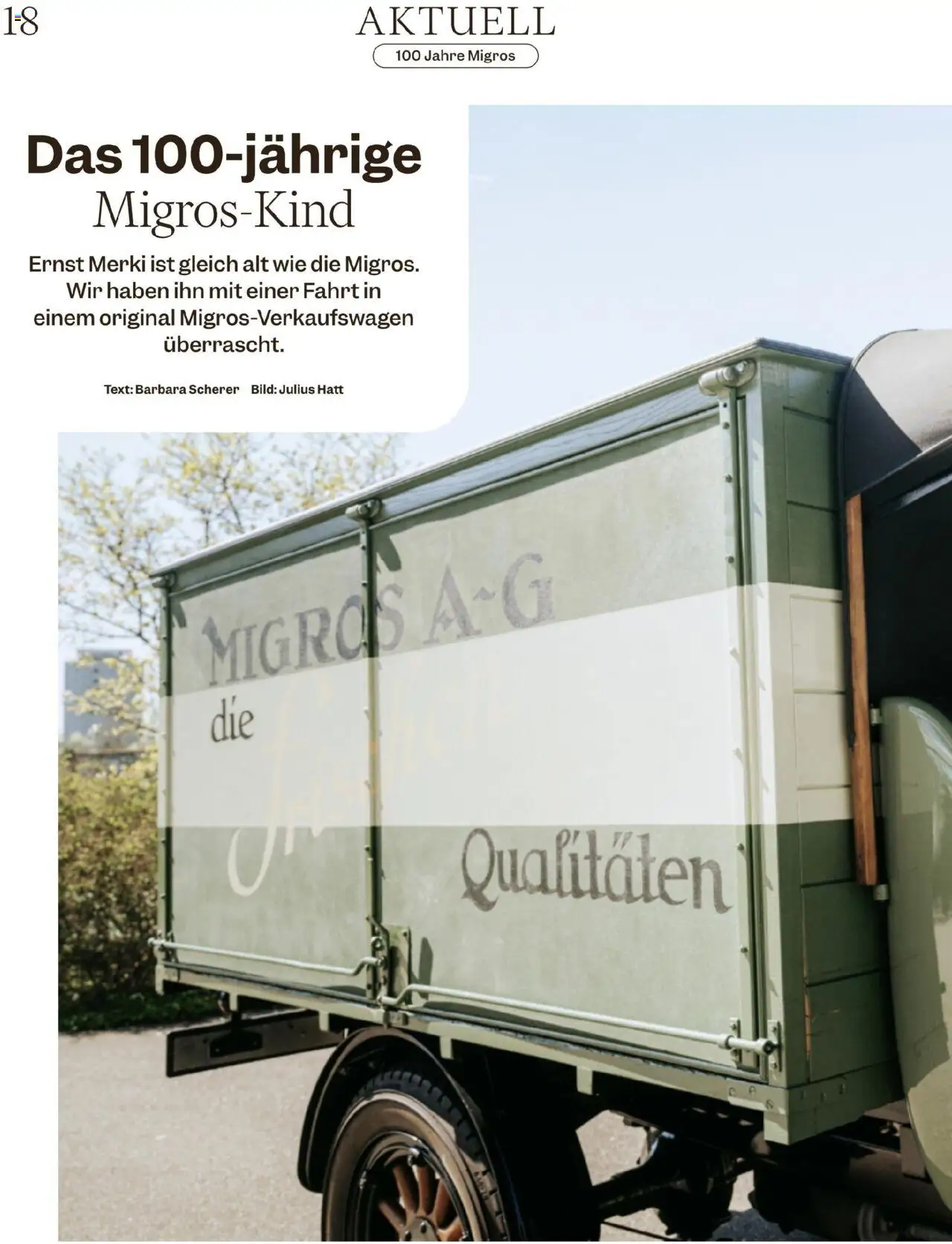 Migros Magazin ab 23.06.2025 | Seite: 18