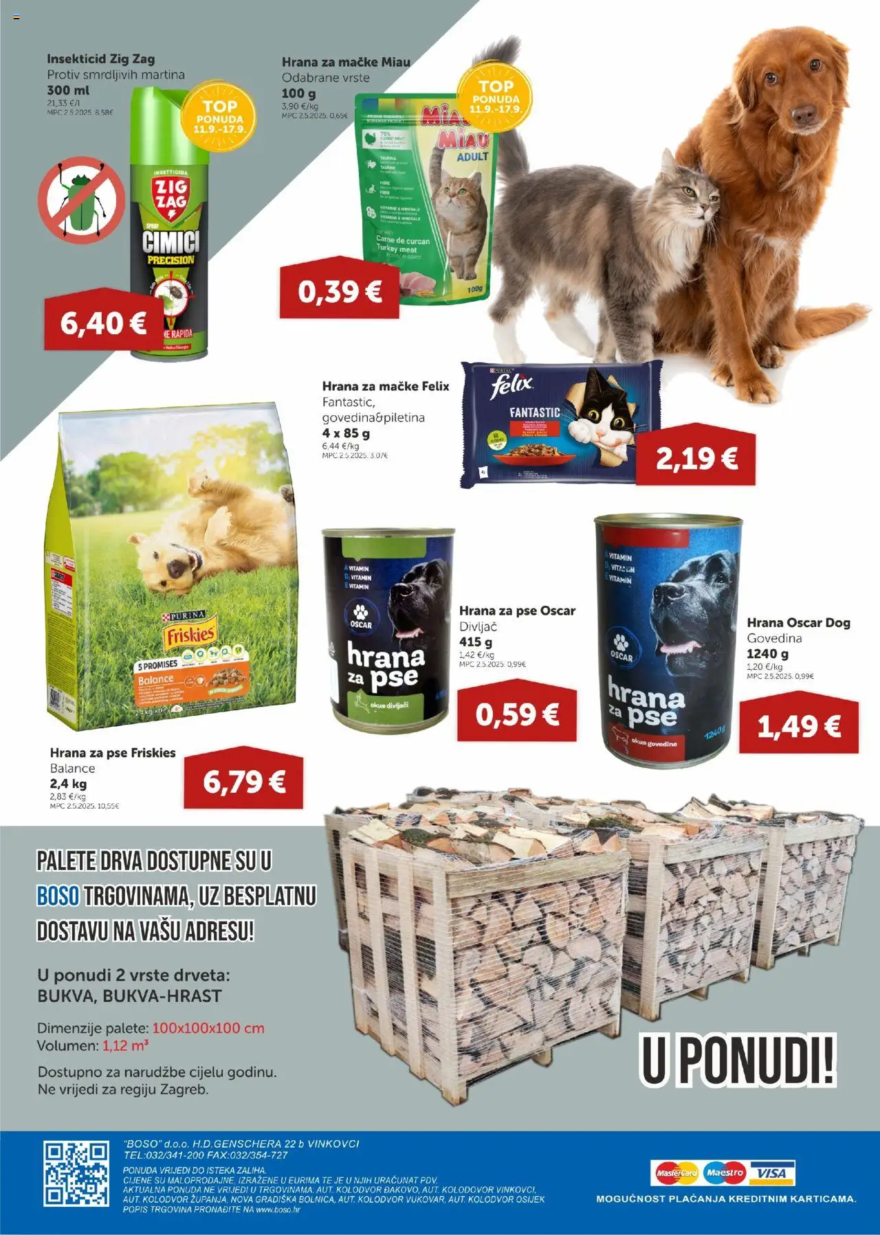 Boso katalog | vrijedi od 11.09.2025 | Stranica: 16 | Proizvodi: Hrana za pse, Govedina, Hrana za mačke