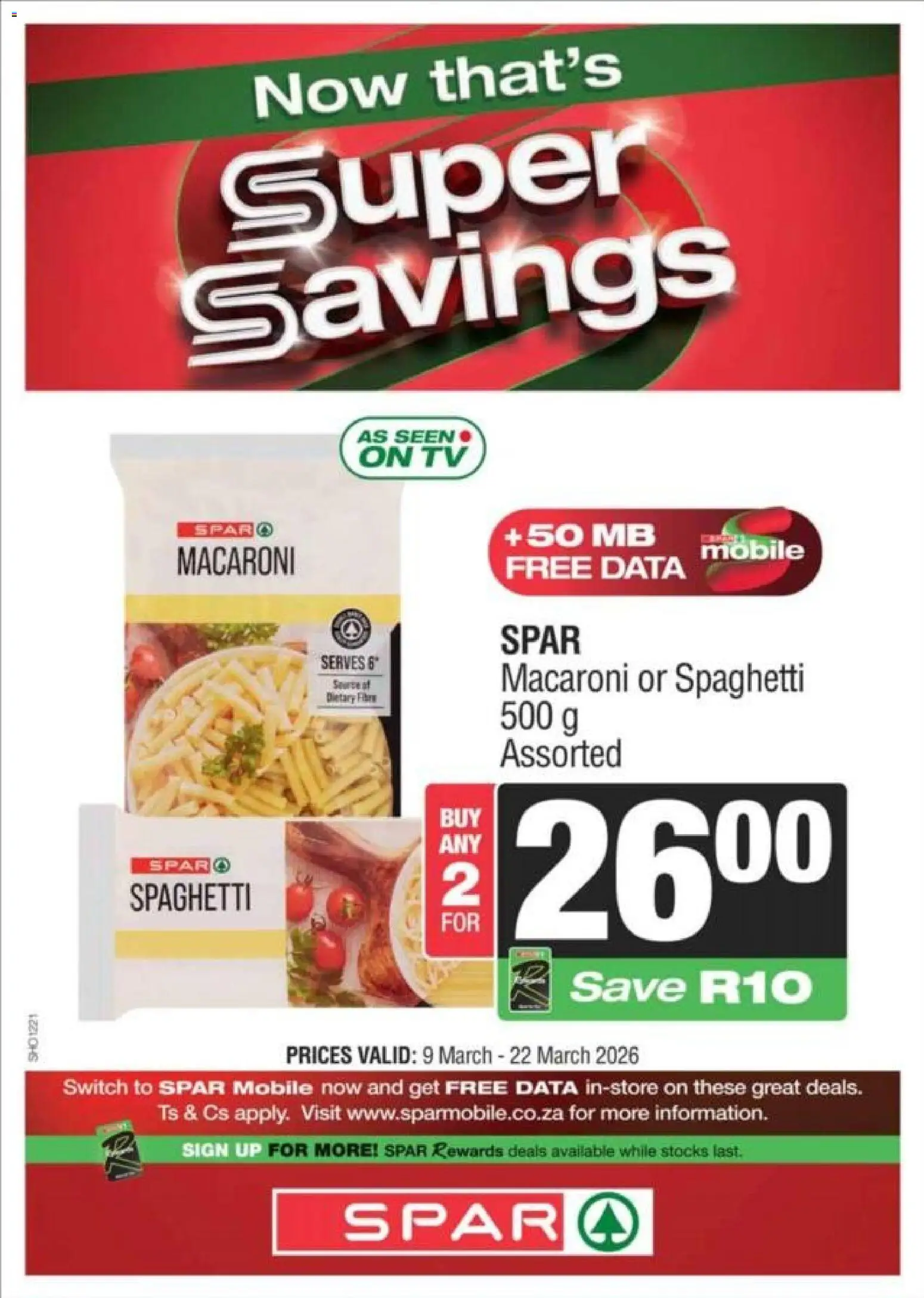 New KWIKSPAR catalogue – valid from 09.03.2026 | Page: 10 | Products: Data, TV, Switch