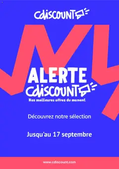 Cdiscount - Prévisualisation de Cdiscount catalogue valide à partir de 08.09.2025