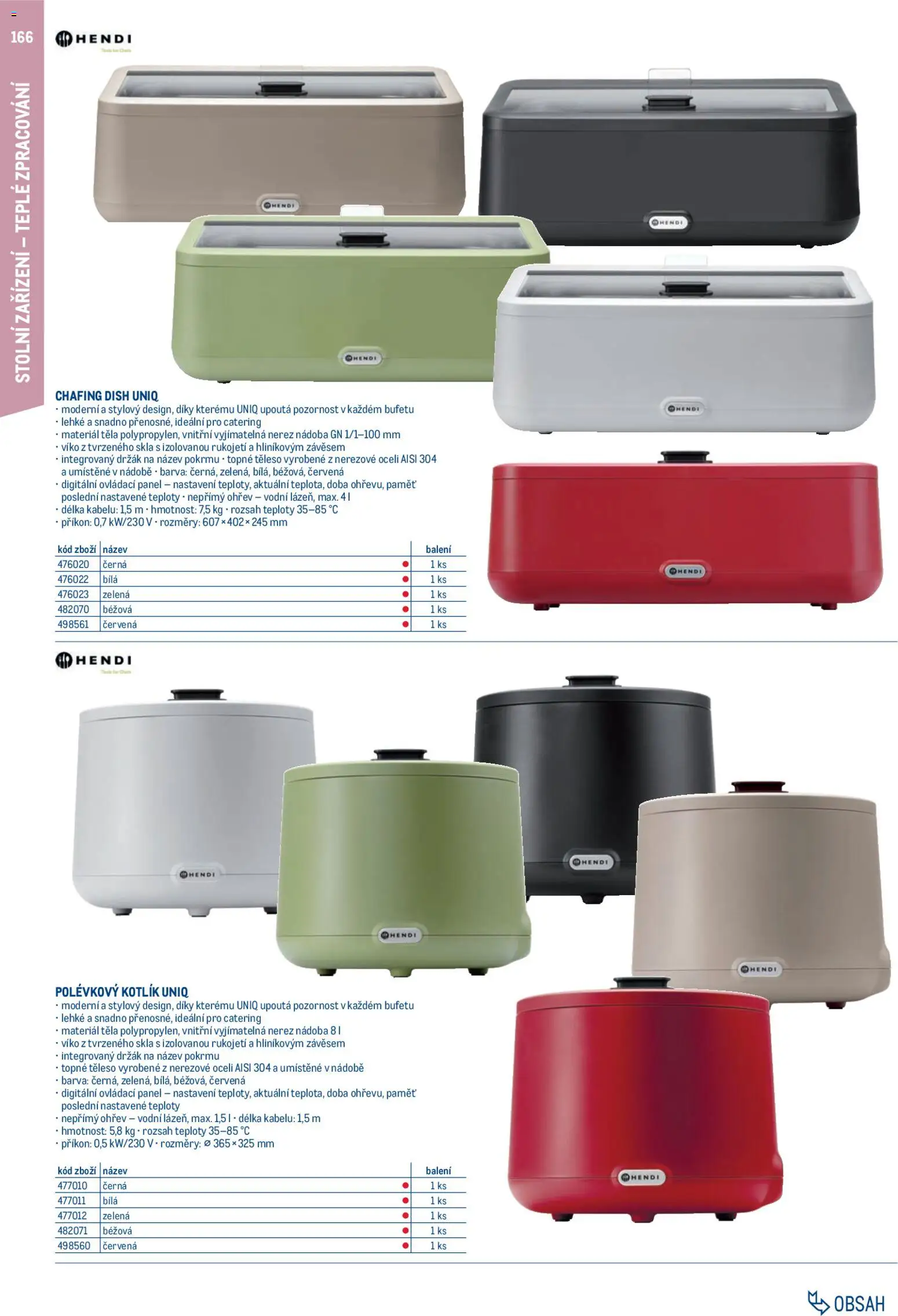 Makro leták - Gastro vybavení a zařízení od 01.02.2026 | Strana: 166