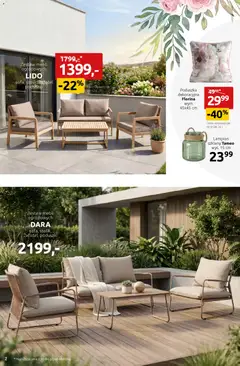 Pogląd oferty "Black Red White promocje - Twój ogród taki jak lubisz" - ważna od 23.03.2026 | Strona: 2 | Produkty: Poduszka