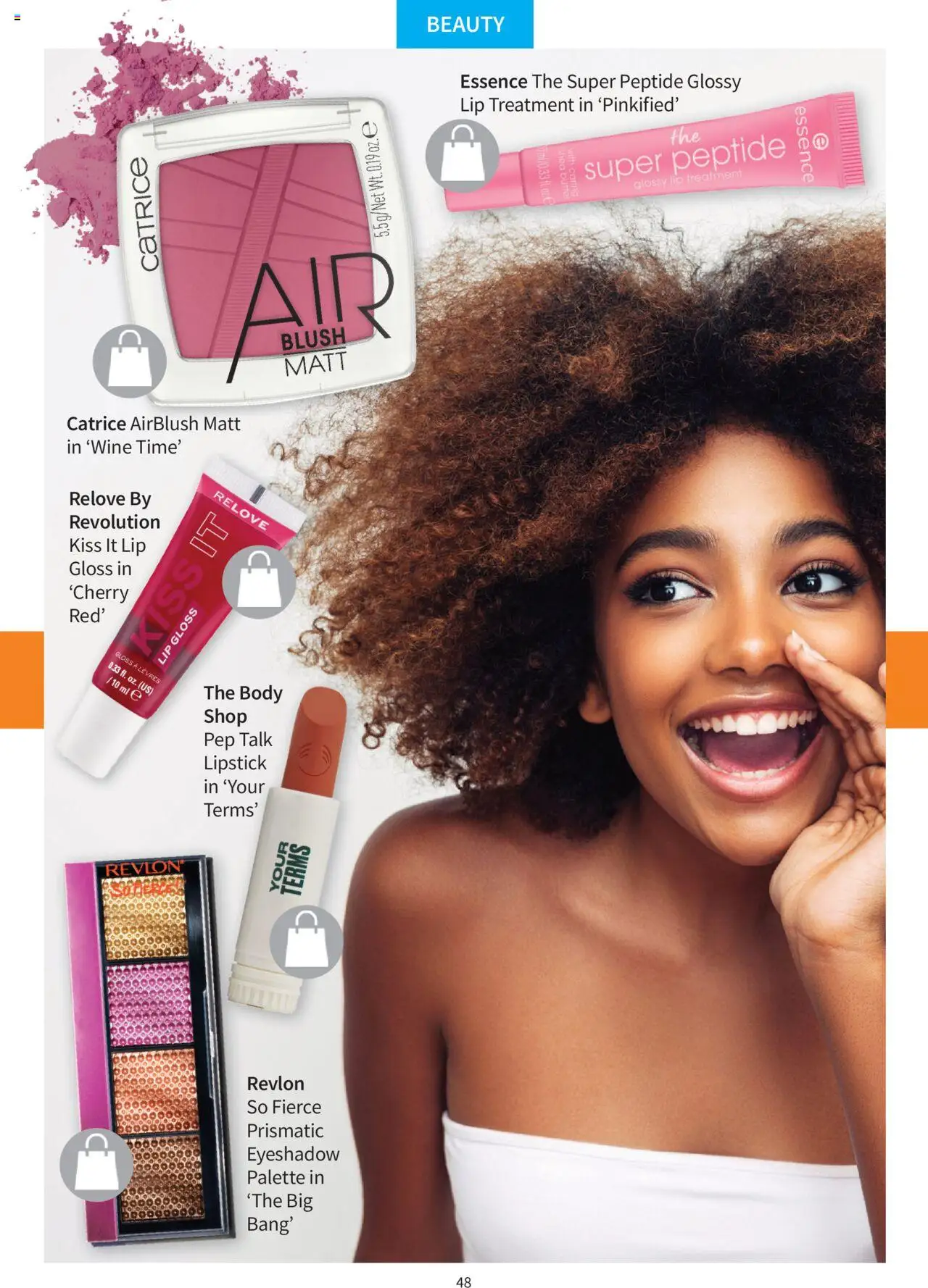 New Clicks catalogue – valid from 01.10.2025 | Page: 48 | Products: Gloss, Blush, Lipstick, Lip gloss