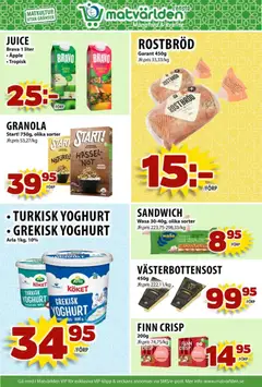 Matvärlden - erbjudanden - Tensta - Förhandsvisning av reklamblad från butik Matvärlden aktuell från 27.10.2025 | Sida: 4