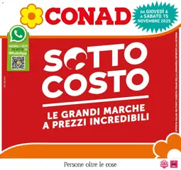 Anteprima del volantino Conad - Sottocosto valido a partire dal 06.11.2025