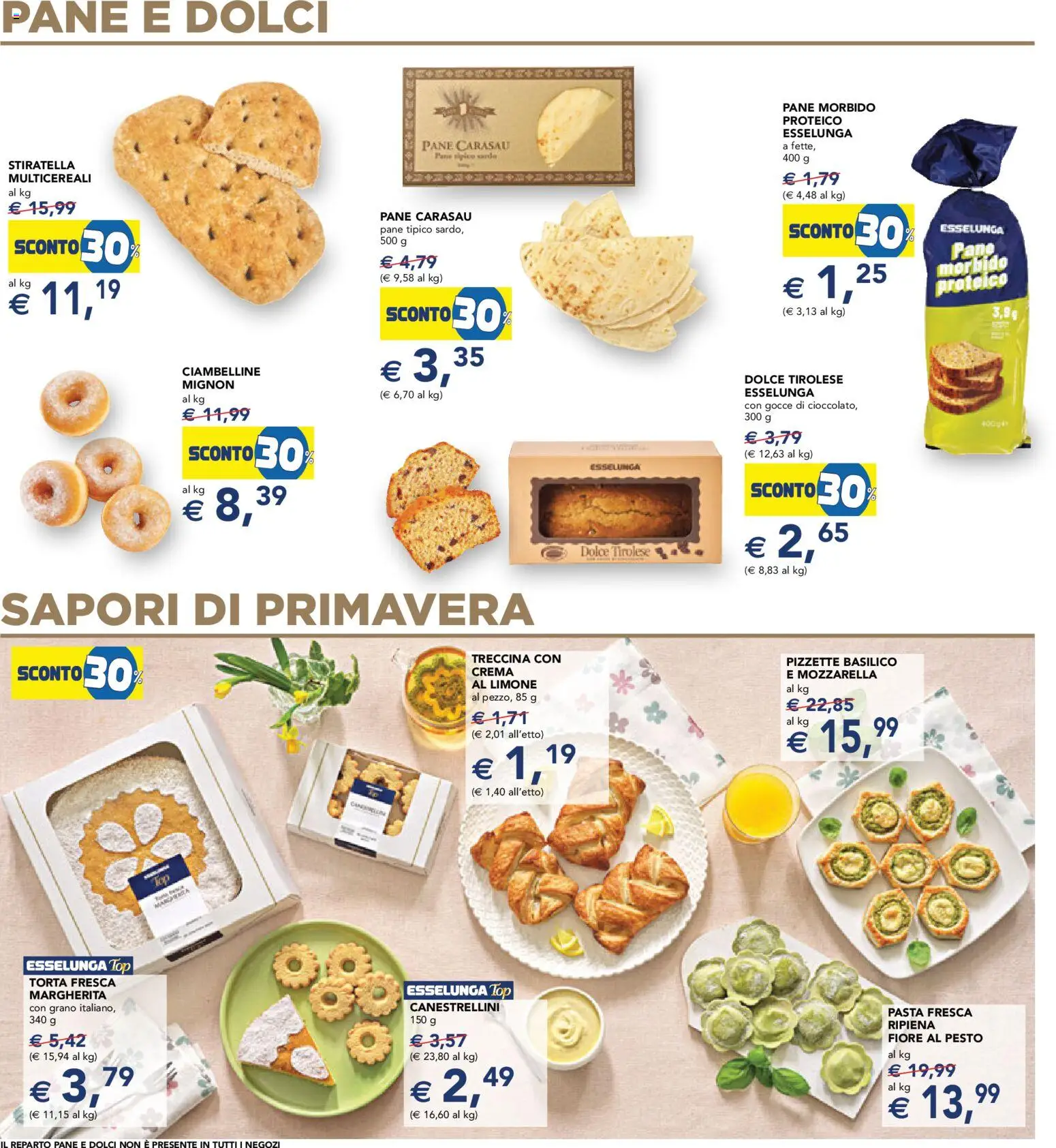 Volantino Esselunga S del 12.03.2026 | Pagina: 13 | Prodotti: Top, Pesto, Basilico, Torta