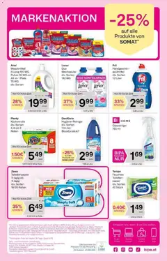 Bipa Flugblatt ab 16.04.2026 gültig | Seite: 10 | Produkte: Weichspüler, Waschmittel