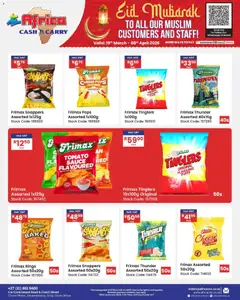 Africa Cash & Carry specials catalogue – valid from 19.03.2026 | Page: 15 | Products: Corn, Cheese, Snacks, Stock