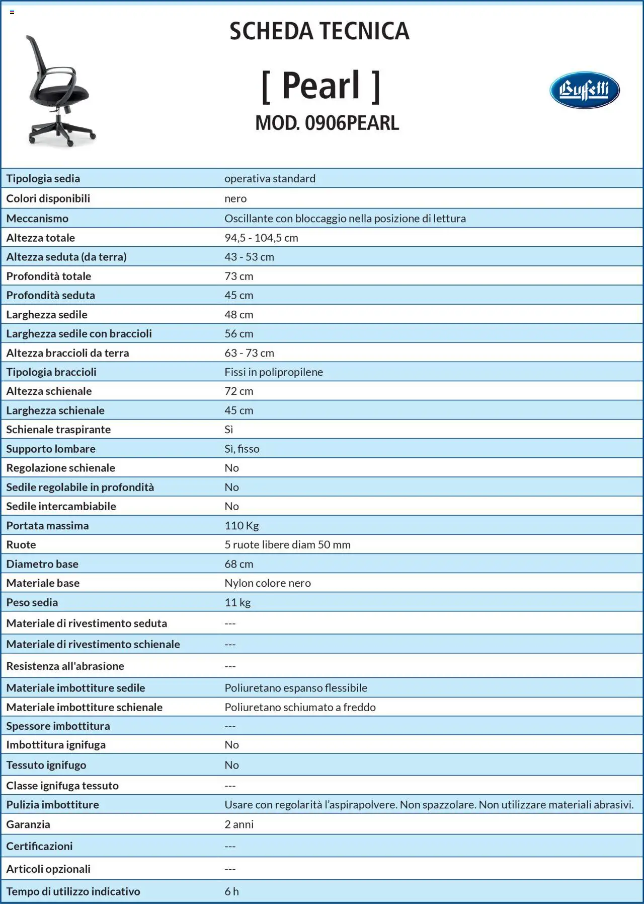 Volantino Buffetti del 28.06.2025 | Pagina: 28 | Prodotti: Braccioli, Sedia, Terra