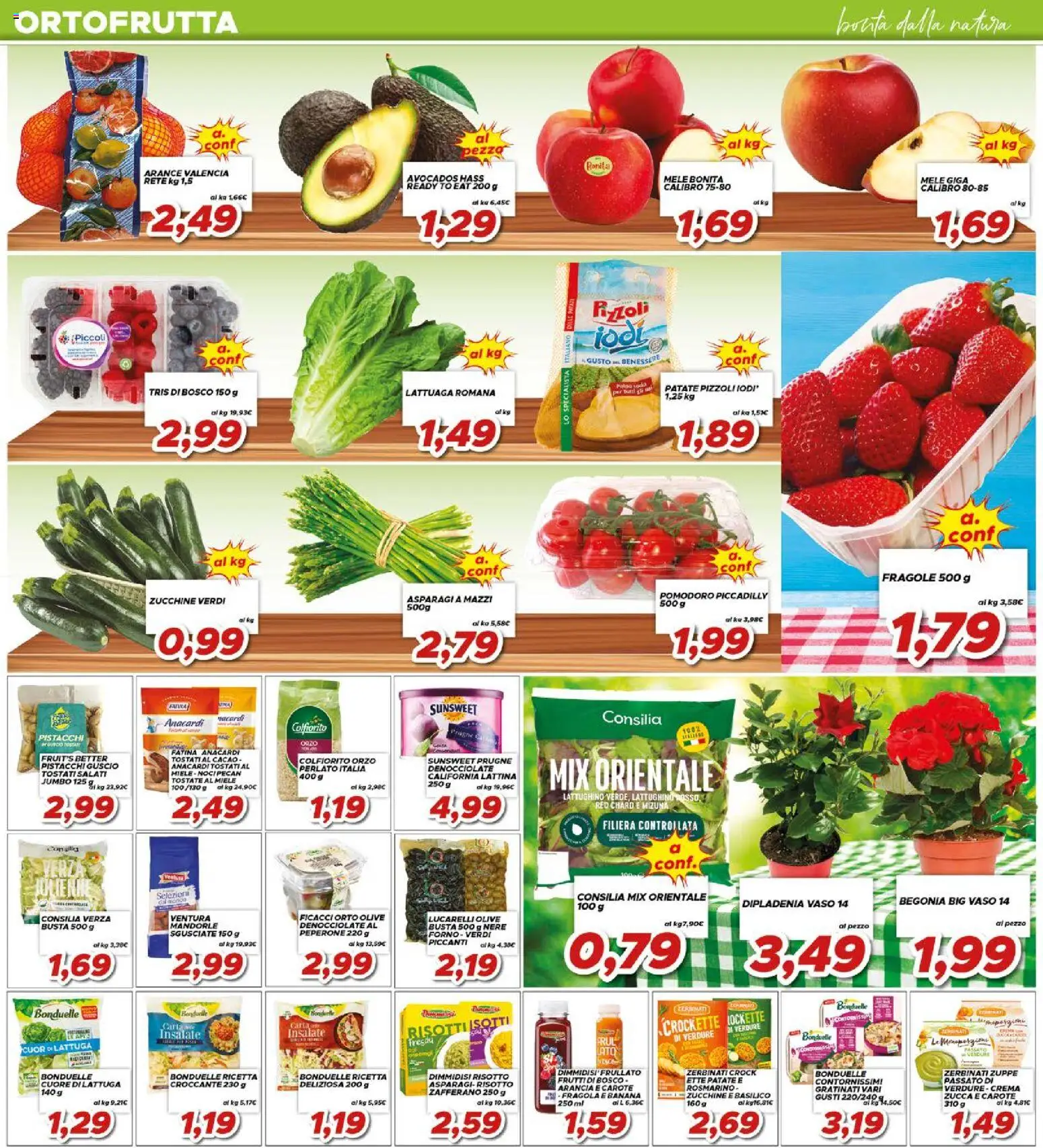 Volantino Ma Supermercati del 29.04.2026 | Pagina: 4 | Prodotti: Rosmarino, Noci, Anacardi, Forno