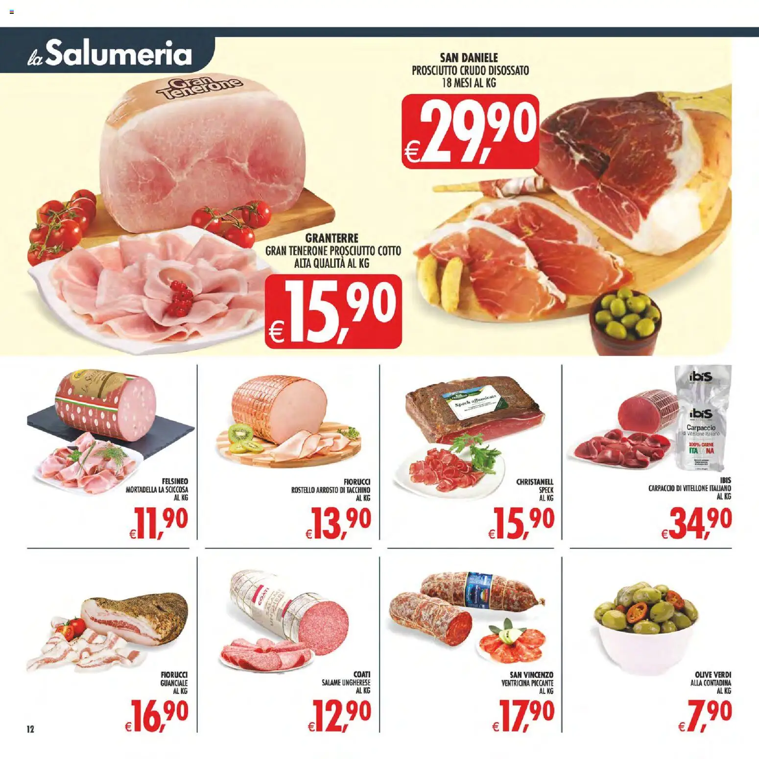 Volantino Decò del 17.03.2026 | Pagina: 14 | Prodotti: Speck, Prosciutto Cotto, Salame, Guanciale