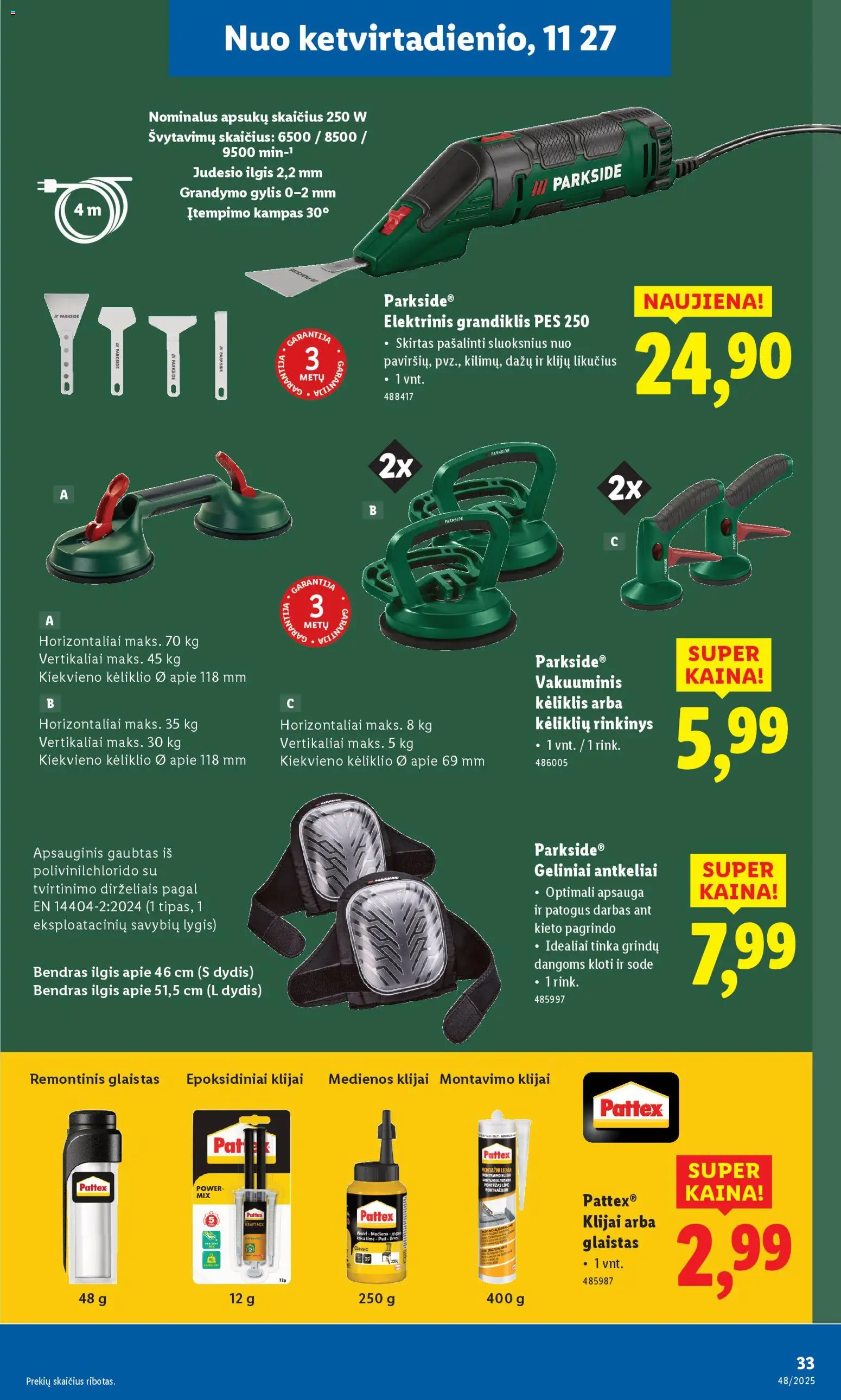 LIDL akcijos nuo 24.11.2025 | Puslapis: 33