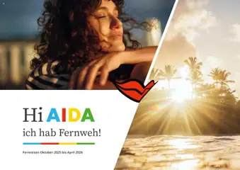 Aida Fernreisen Winter ab 01.10.2025 gültig