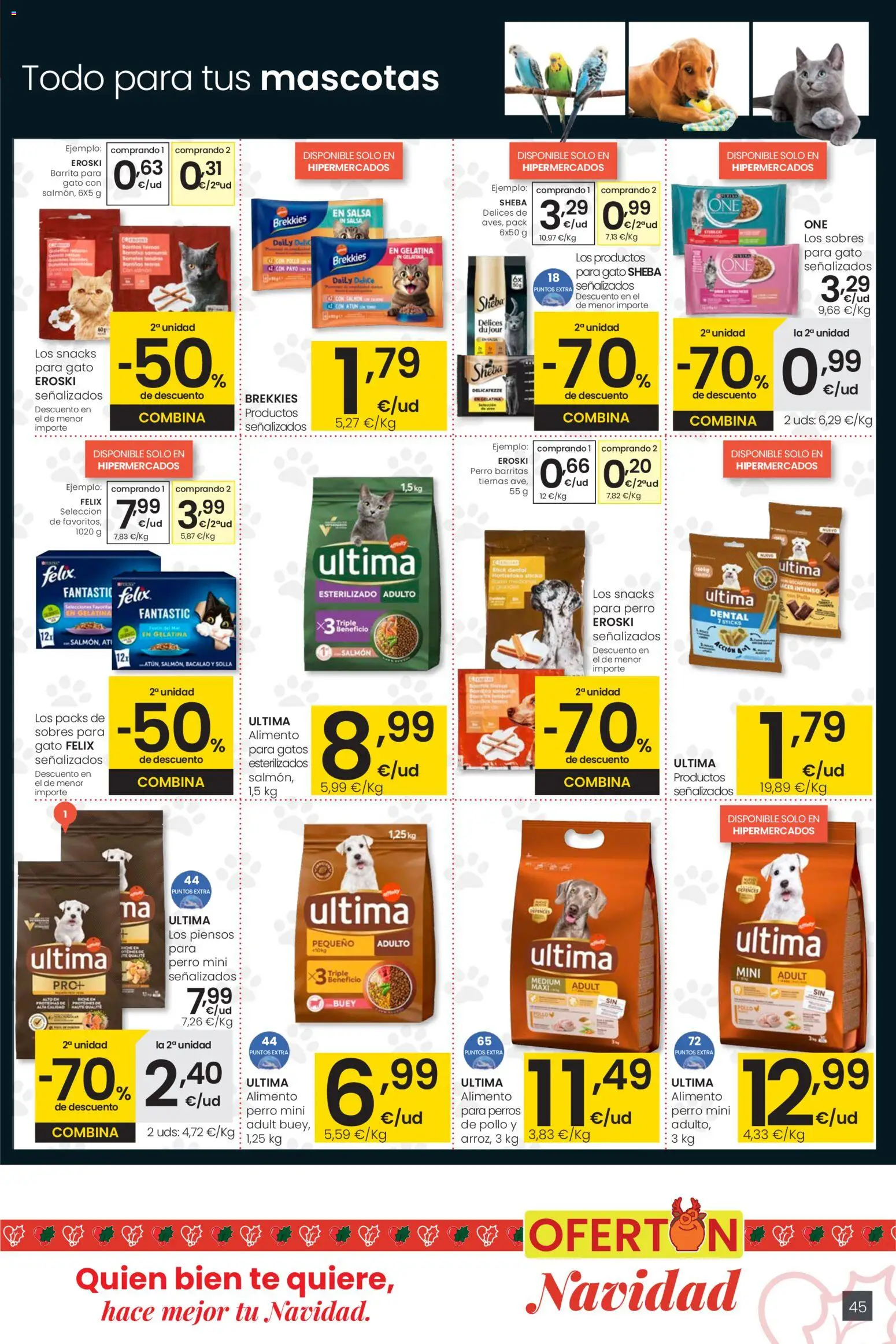 Eroski - Ofertón Navidad  │ válido desde el 27.11.2025 | Página: 45 | Productos: Gelatina, Té