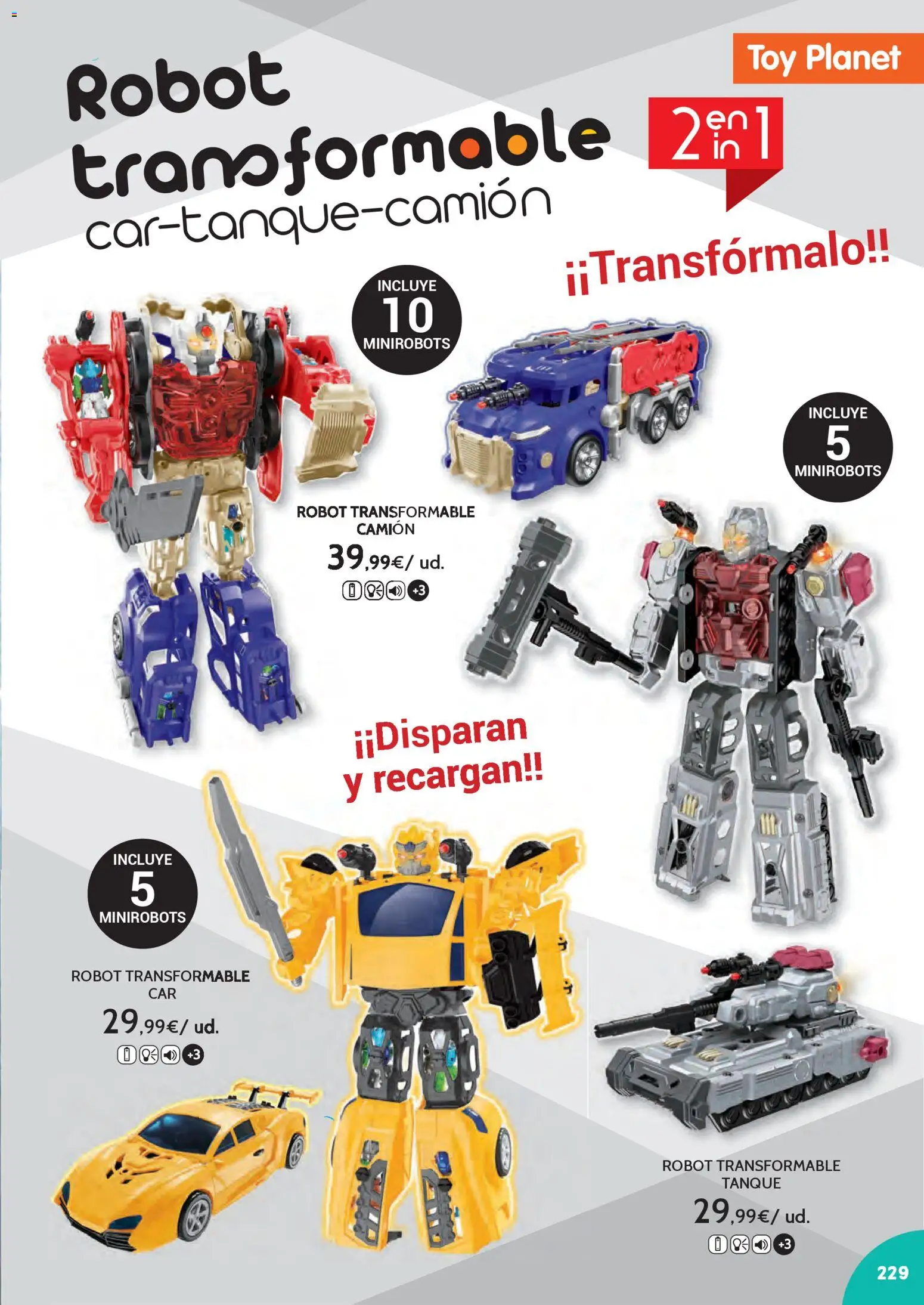 Toy Planet - Catálogo Juguetes Navidad │ válido desde el 03.11.2025 | Página: 229 | Productos: Robot