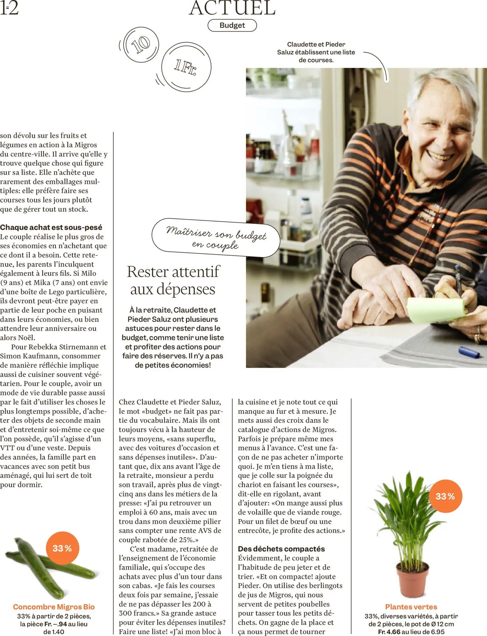 Migros Magazin FR – gültig ab 05.01.2026 | Seite: 12 | Produkte: Presse