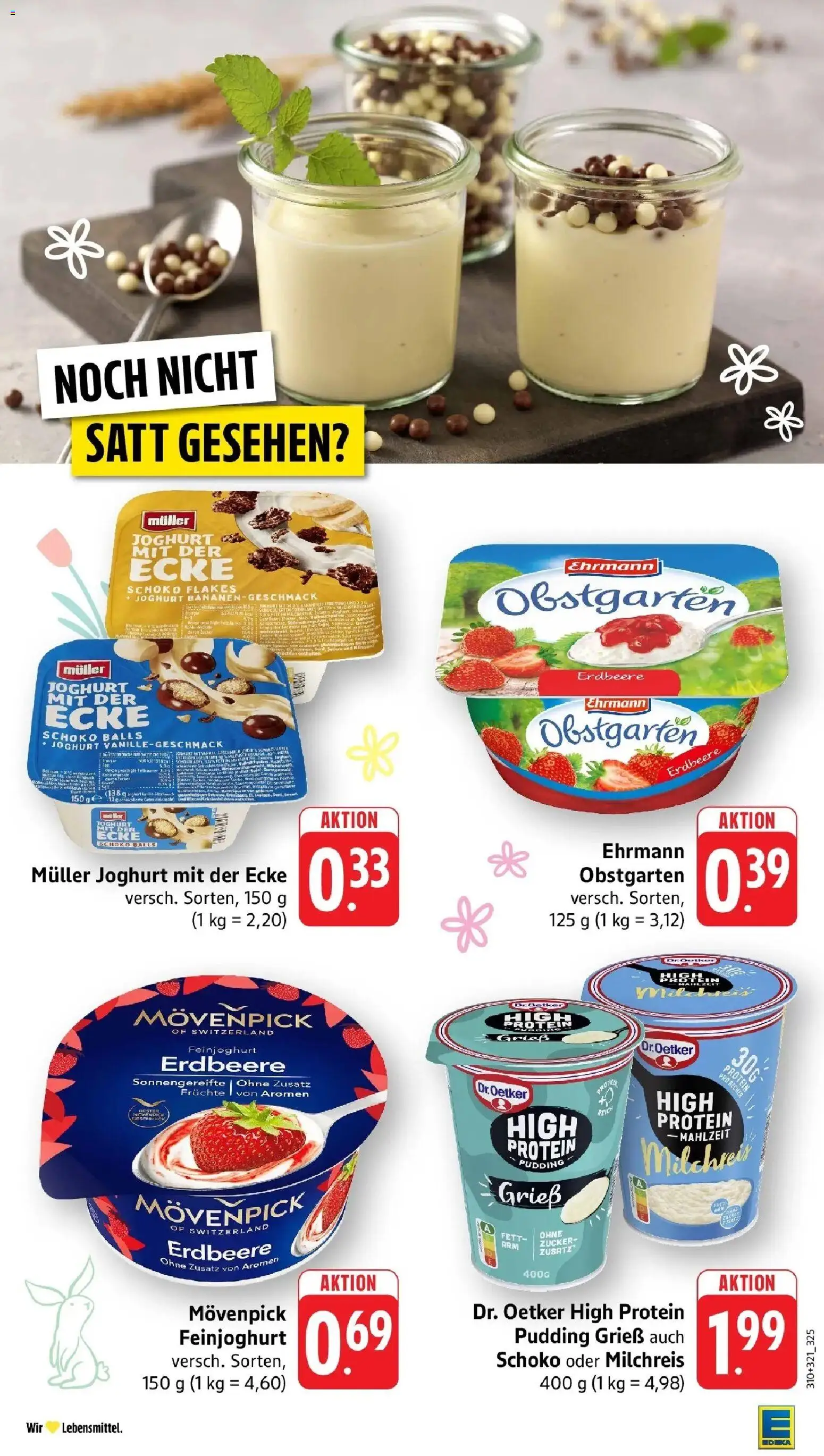 E center Prospekt Nürtingen	 – gültig ab 29.03.2026 | Seite: 24 | Produkte: High protein pudding, Joghurt, Pudding, Zucker