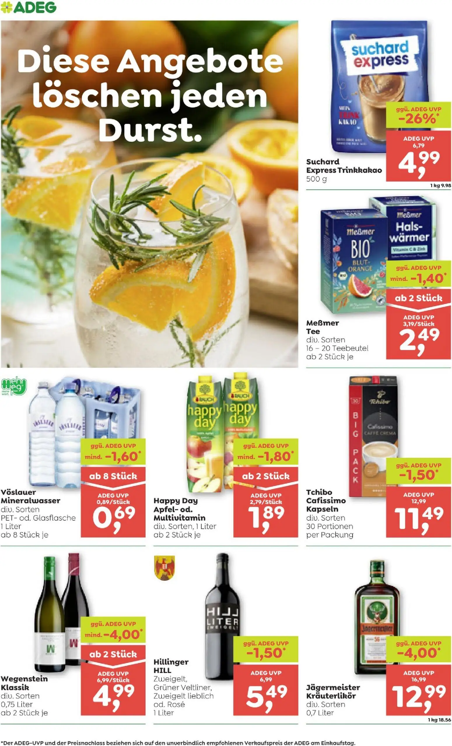 ADEG Flugblatt gültig ab 22.01.2026 | Seite: 12 | Produkte: Äpfel, Papier blanc