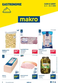 Náhled letáku Makro leták - Gastronomie od 11.03.2026