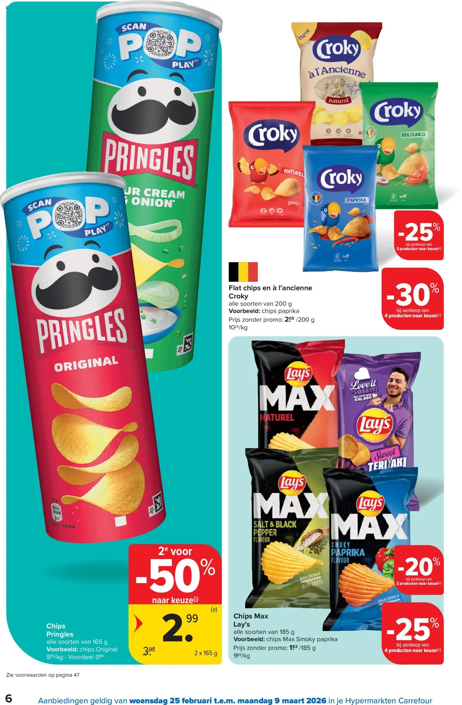 {H1} | Pagina: 6 | Producten: Chips, Pringles