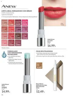 Catálogo AVON campaña 7 │ válido desde el 01.07.2025 | Página: 70 | Productos: Lápiz labial, Sérum, Café