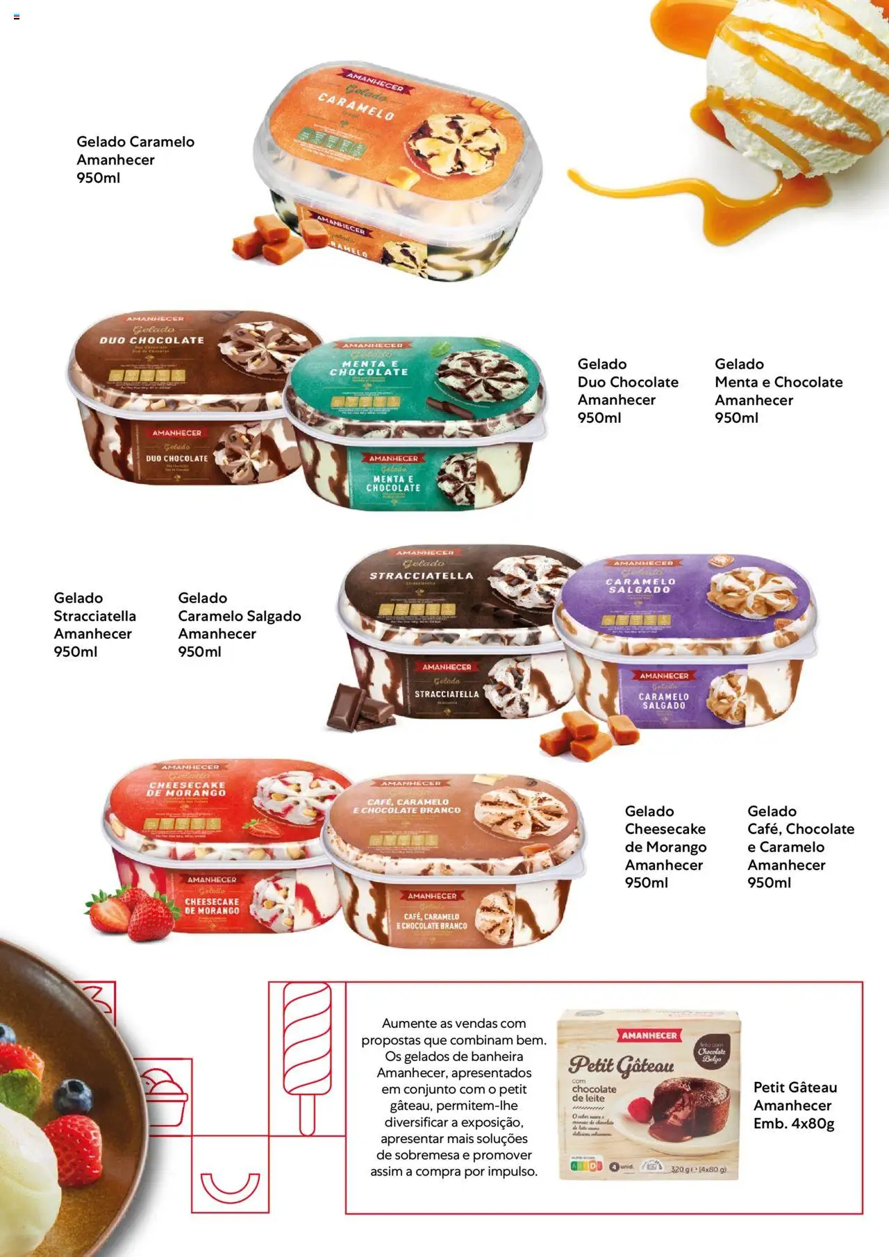 Recheio - Catálogo Gelados  │ válido de 16.06.2025 | Página: 5 | Produtos: Gelado, Leite, Chocolate, Petit Gateau