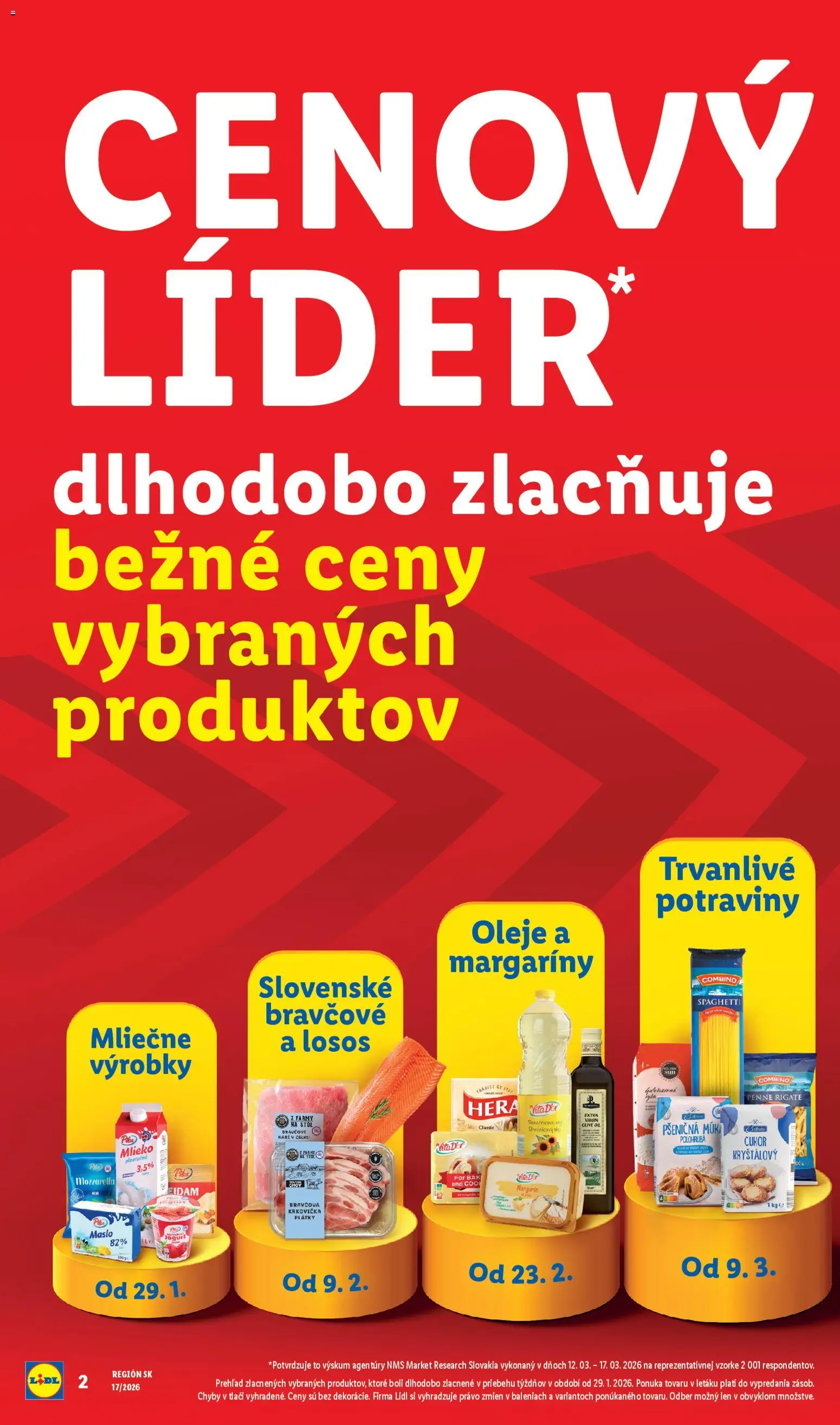 Nové Lidl akcie – leták je platný od 27.04.2026 | Strana: 2 | Produkty: Stôl, Ryža, Krkovička, Múka