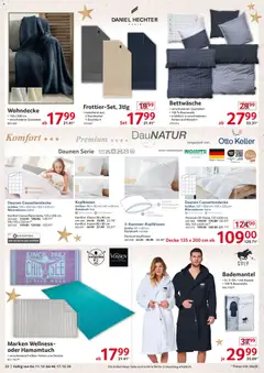 Selgros  Non Food ab 11.12.2025 gültig | Seite: 22 | Produkte: Kissen, Decke, Kopfkissen, Bademantel